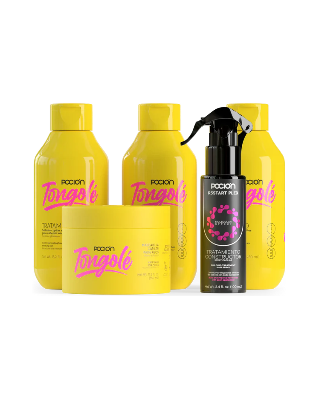 Kit Reconstrucción de Rizos Poción